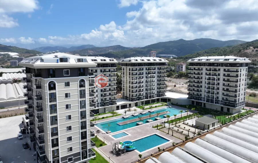 Prestižni život s modernim dizajnom i punim aktivnostima u Demirtaşu