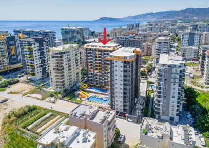 Komfortables Wohnen im Herzen von Mahmutlar, nur wenige Schritte vom Meer entfernt