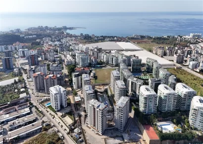 Neue 3-Zimmer-Wohnung in einer hochwertigen Wohnanlage mit teilweisem Meerblick