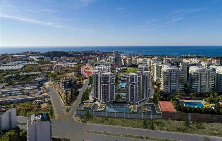 New Spacious 3-Room Apartment in a Quality Residence with Partial Sea View