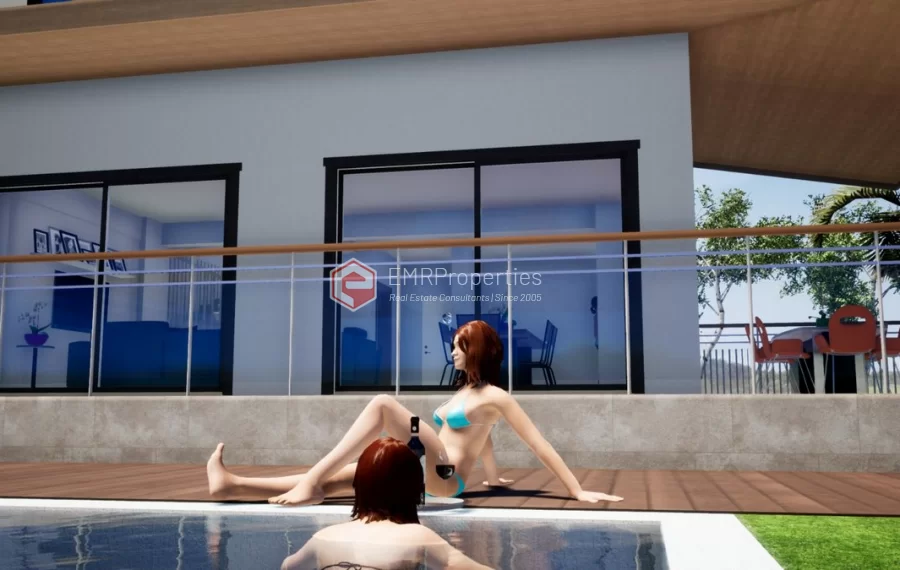 Luxury detached villa in the tourism center for sale in Antalya