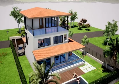 Luxuriöse freistehende Villa im Tourismuszentrum zum Verkauf in Antalya