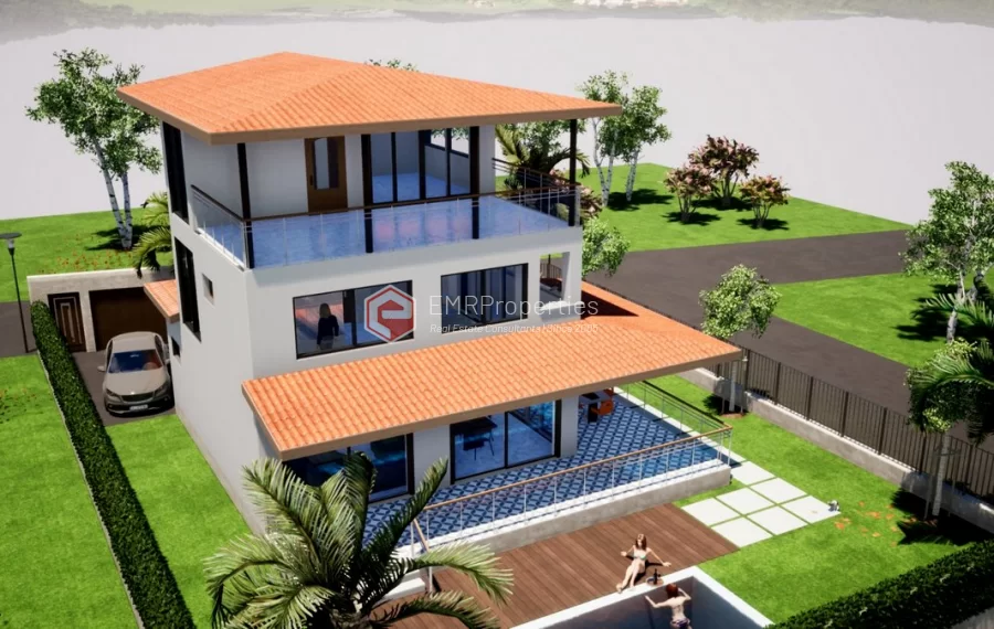 Luxury detached villa in the tourism center for sale in Antalya