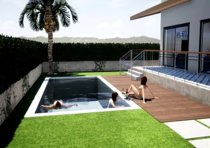 Luxuriöse freistehende Villa im Tourismuszentrum zum Verkauf in Antalya