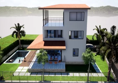 Luxuriöse freistehende Villa im Tourismuszentrum zum Verkauf in Antalya