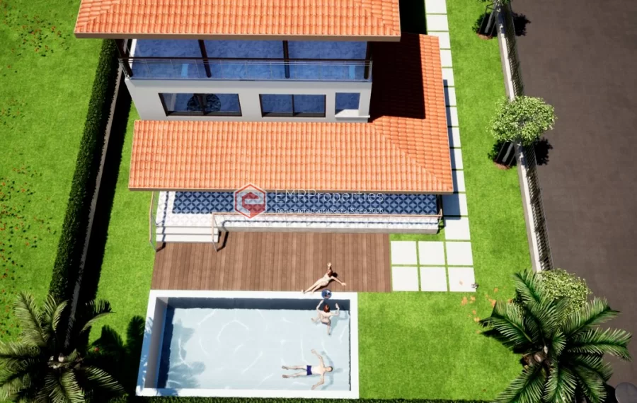 Luxury detached villa in the tourism center for sale in Antalya
