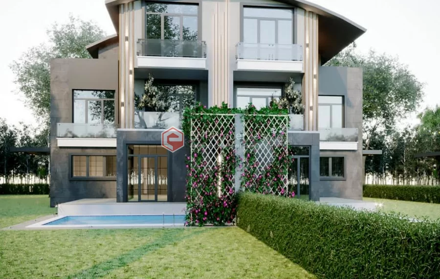 Brandneue freistehende Doppelvillen im beliebtesten Stadtteil von Antalya