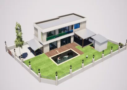 Newly built Belek villa with private facilities for sale in Antalya