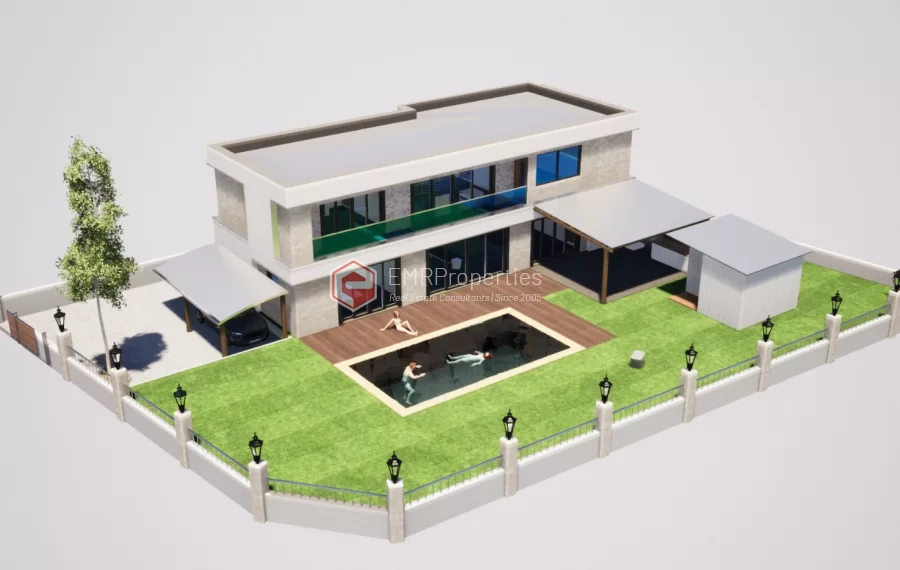 Die neue Villa Belek mit privaten Einrichtungen zum Verkauf in Antalya