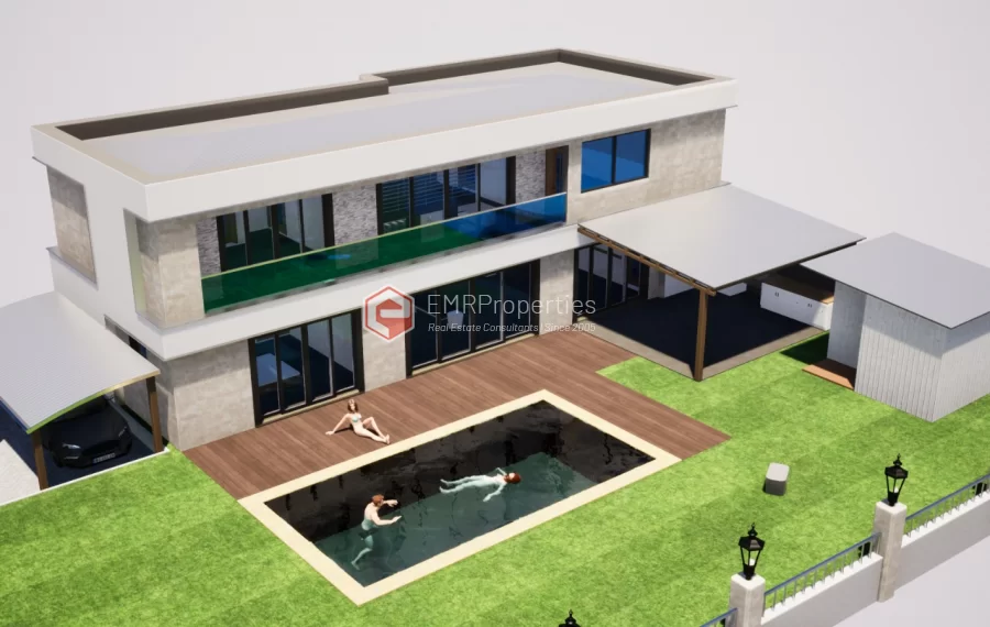 Die neue Villa Belek mit privaten Einrichtungen zum Verkauf in Antalya