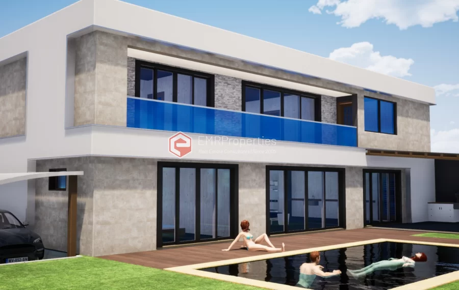 Die neue Villa Belek mit privaten Einrichtungen zum Verkauf in Antalya