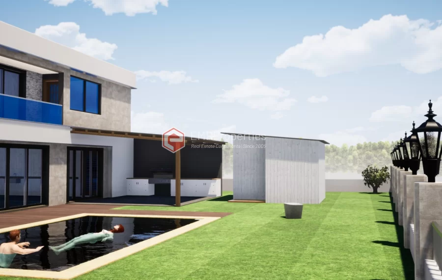 Die neue Villa Belek mit privaten Einrichtungen zum Verkauf in Antalya