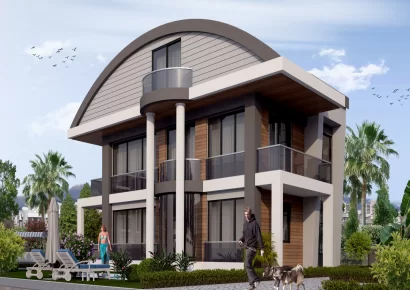 Brand new villa project for sale in the golf center in Antalya Belek