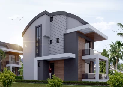 Brand new villa project for sale in the golf center in Antalya Belek
