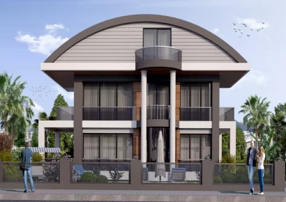 Brand new villa project for sale in the golf center in Antalya Belek