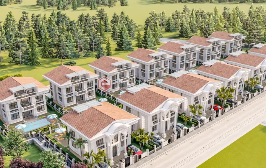 Desirable exclusive villa project with luxury facilities in Antalya