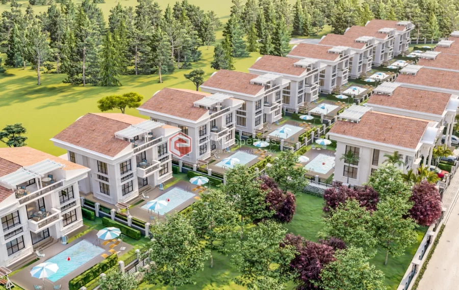 Desirable exclusive villa project with luxury facilities in Antalya