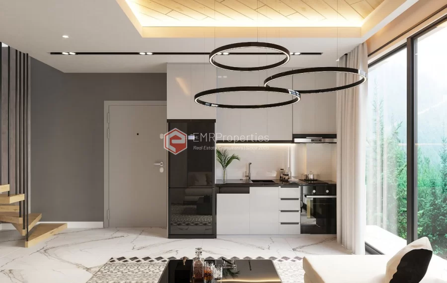 Luxuswohnung zum Verkauf in der sehr beliebten Gegend von Antalya