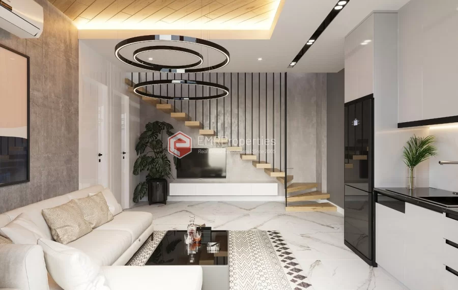 Luxuswohnung zum Verkauf in der sehr beliebten Gegend von Antalya