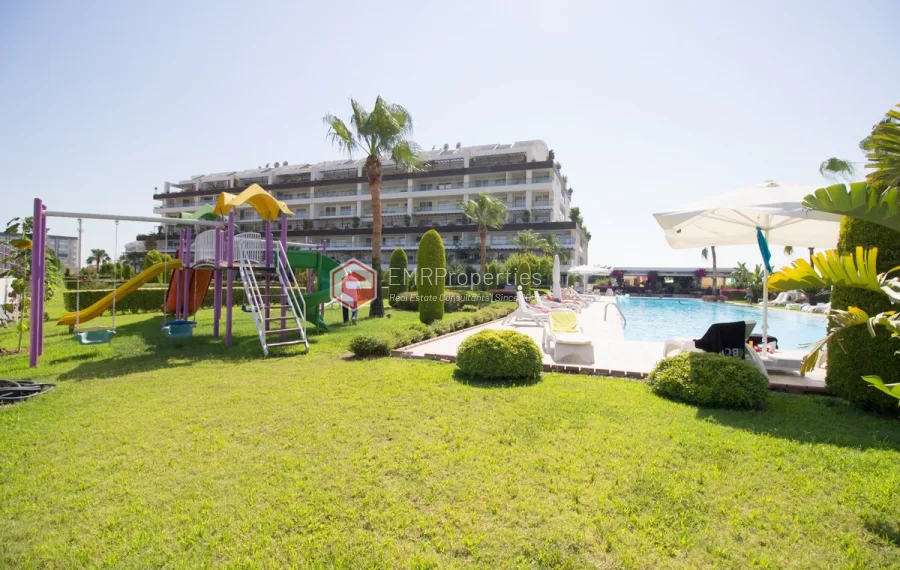 3 Zimmer Sommer Penthouse im schönen Ferienort Side, Antalya