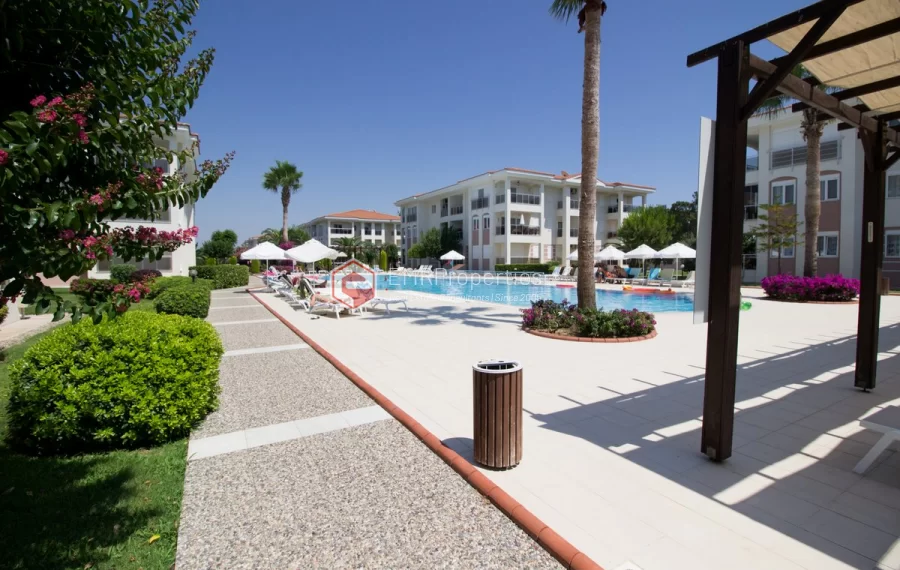 4 Zimmer Wohnung in der Anlage mit Einrichtungen zum Verkauf in Side Antalya
