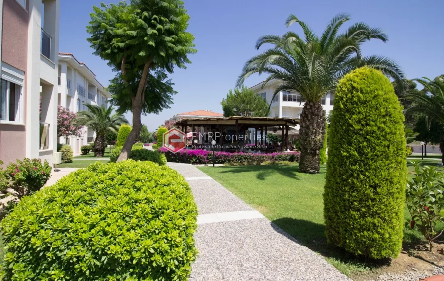 4 Zimmer Wohnung in der Anlage mit Einrichtungen zum Verkauf in Side Antalya