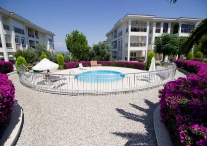 4 Zimmer Wohnung in der Anlage mit Einrichtungen zum Verkauf in Side Antalya