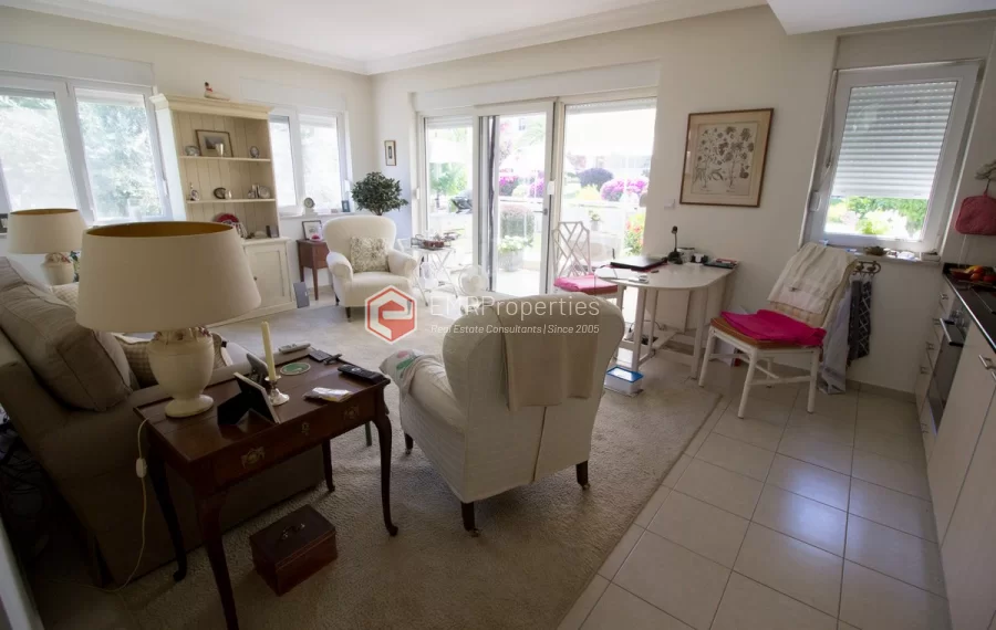 4 Zimmer Wohnung in der Anlage mit Einrichtungen zum Verkauf in Side Antalya