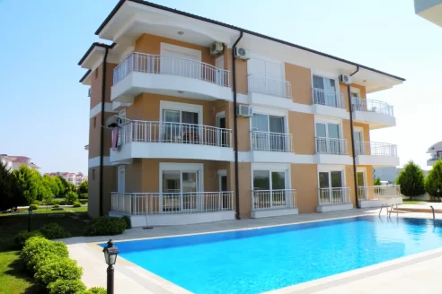 Komplett eingerichtete 3 Zimmer Ferienwohnung zum Verkauf in Belek Antalya