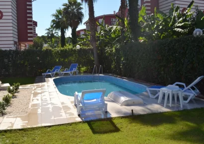 Detached 4-bedroom triplex villa for sale in Belek Antalya