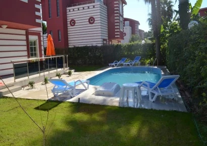 Detached 4-bedroom triplex villa for sale in Belek Antalya