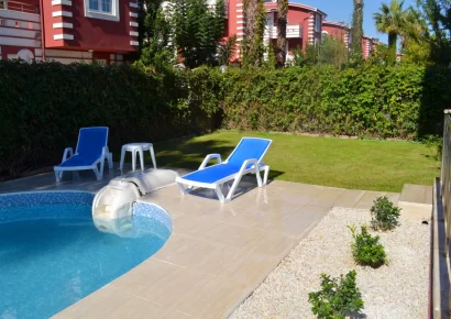 Detached 4-bedroom triplex villa for sale in Belek Antalya