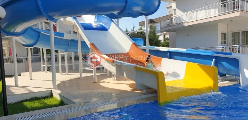 Komplett eingerichtetes Penthouse mit 3 Schlafzimmern in einem Ferienkomplex in Belek Antalya