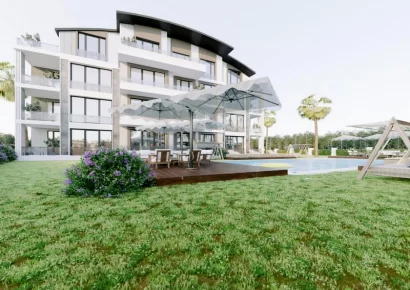 Brandneues Luxusprojekt in der Nähe der Golfplätze zum Verkauf in Belek Antalya