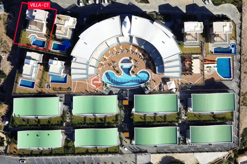 Begehrenswerte freistehende Villa zum Verkauf mit privatem Pool in Alanya