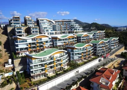 Fabelhafte Premium Villa mit Meerblick und privatem Pool in Alanya zu verkaufen