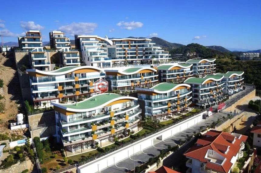 Fabelhafte Premium Villa mit Meerblick und privatem Pool in Alanya zu verkaufen