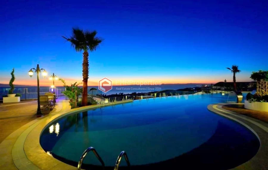 Fabelhafte Premium Villa mit Meerblick und privatem Pool in Alanya zu verkaufen