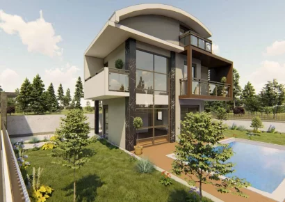 Off Plan Luxus Golfvilla zum Verkauf in Belek Antalya