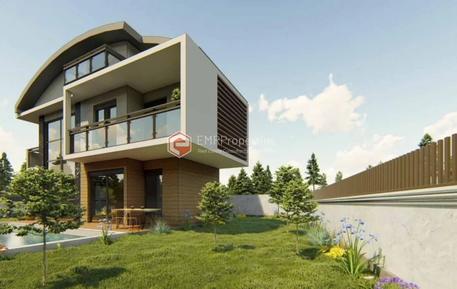 Off Plan Luxus Golfvilla zum Verkauf in Belek Antalya