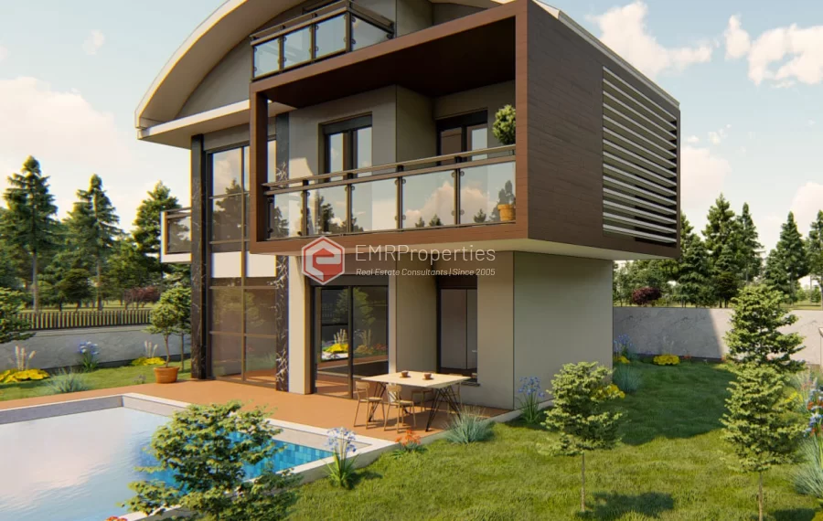 Off Plan Luxus Golfvilla zum Verkauf in Belek Antalya