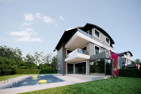 Neues Luxusvillenprojekt zum Verkauf in Belek Antalya mit Einführungspreisen