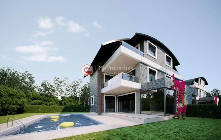Neues Luxusvillenprojekt zum Verkauf in Belek Antalya mit Einführungspreisen