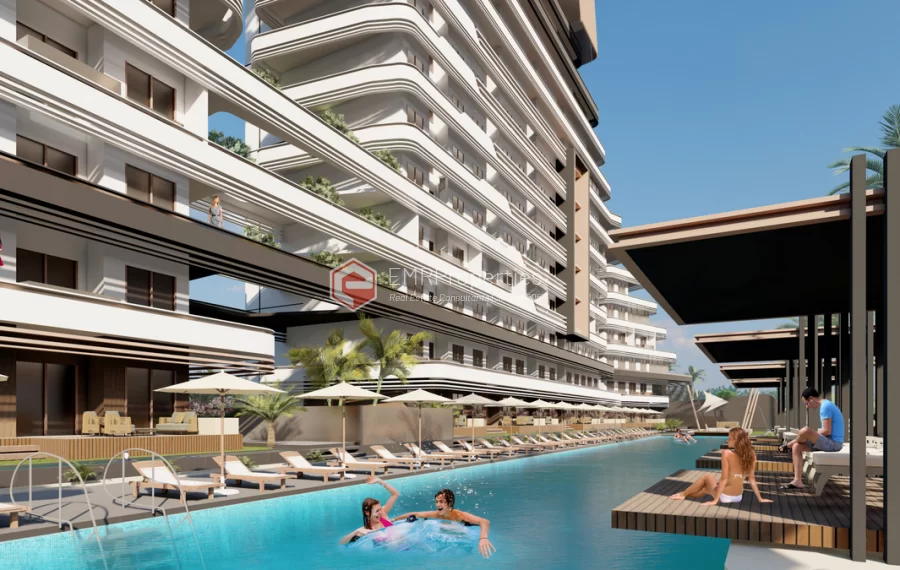 Premium Projekt mit Wohnungen und Penthäuser zum Verkauf in Antalya