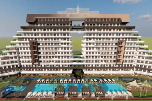 Premium project with apartments and penthouses for sale in Antalya