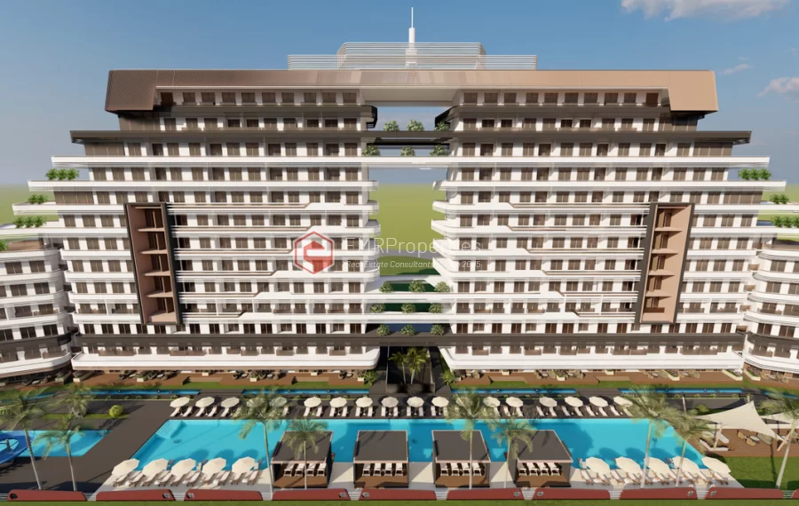 Premium Projekt mit Wohnungen und Penthäuser zum Verkauf in Antalya