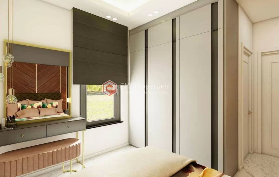 Просторные апартаменты и пентхаусы в зеленом районе на продажу в Кестеле в Алании