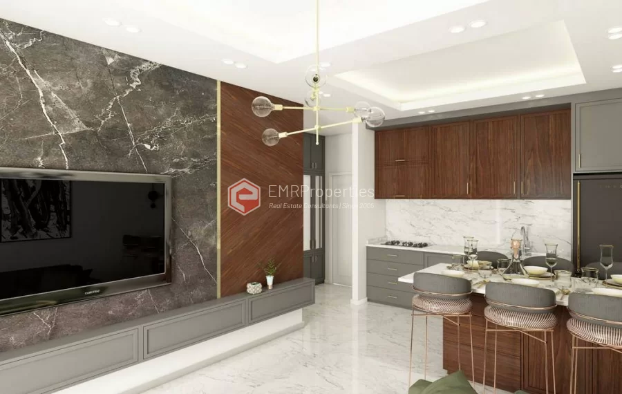 Просторные апартаменты и пентхаусы в зеленом районе на продажу в Кестеле в Алании