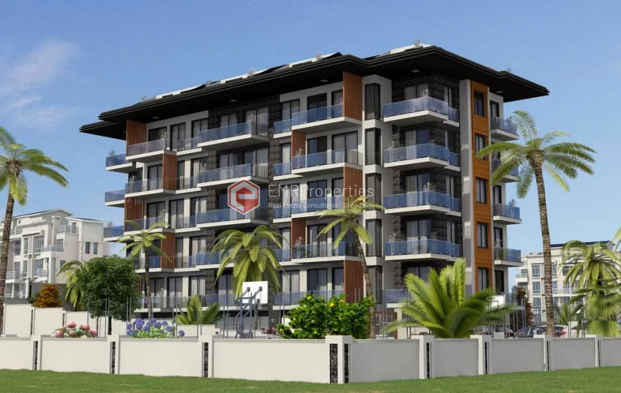 Просторные апартаменты и пентхаусы в зеленом районе на продажу в Кестеле в Алании