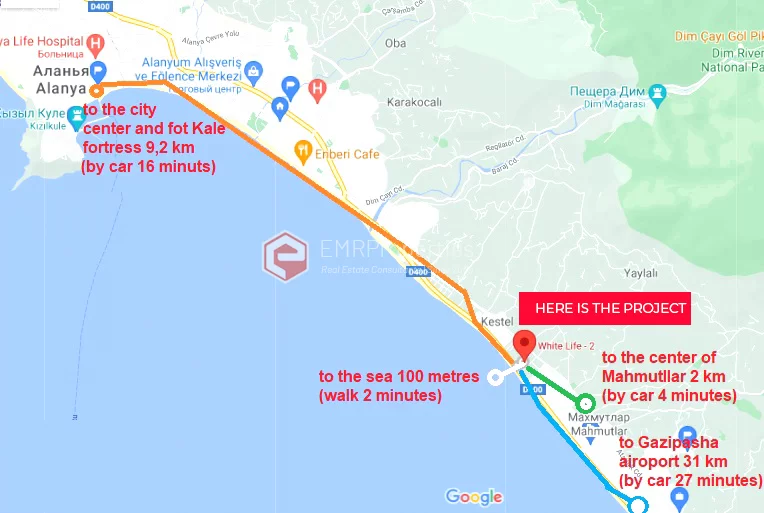 Просторные апартаменты и пентхаусы в зеленом районе на продажу в Кестеле в Алании